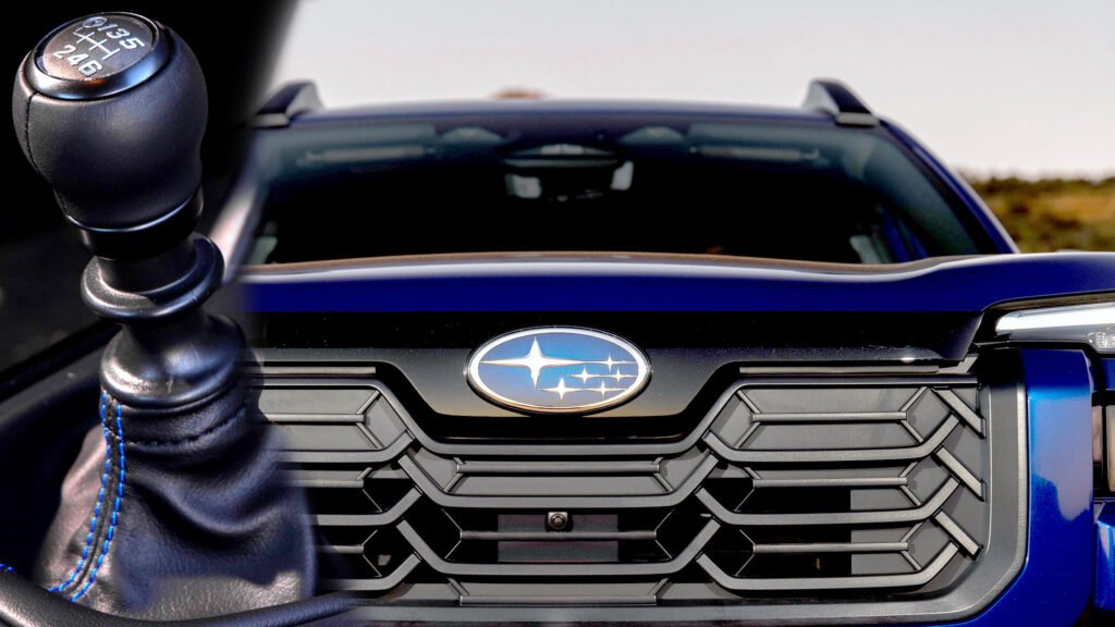 Subaru Asks Drivers If They Still Crave A Stick-Shift SUV