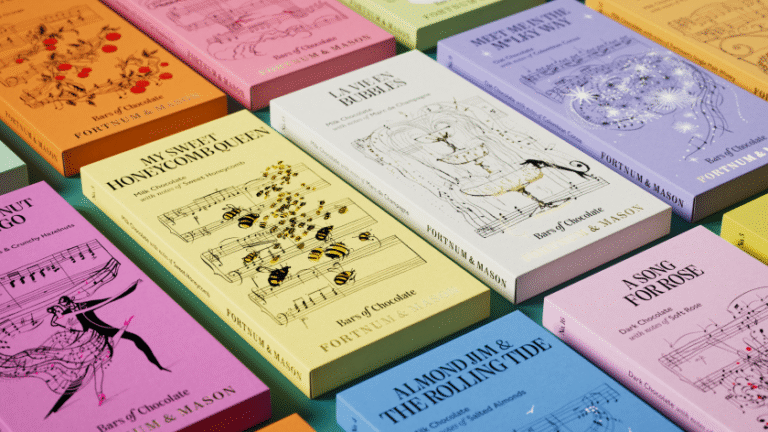 Fortnum & Mason turns chocolate into music with multi-sensory ‘Bars of Chocolate’ by Otherway