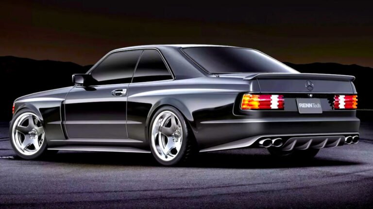 This Wild Mercedes Restomod Shares Its Engine With A Supercar