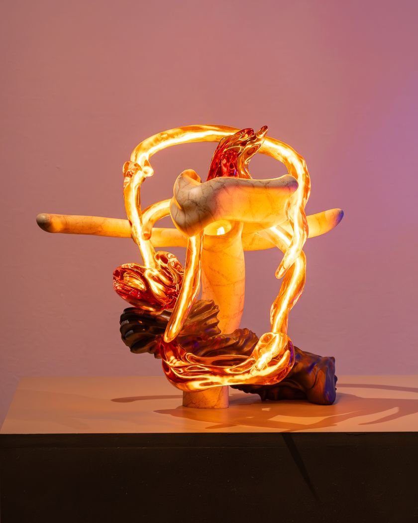 Audrey Large sculpts ordinary materials into extraordinary forms