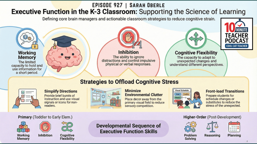 Executive Function Strategies K-3 Teachers Can Use Today