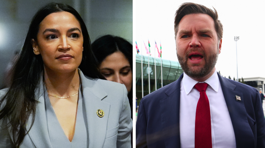Ocasio-Cortez knocks Vance Board of Peace joke