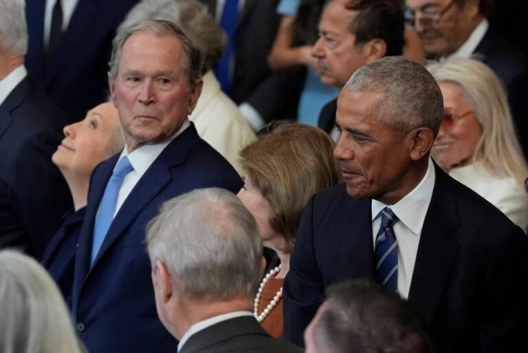 George W. Bush and Barack Obama are missing in action