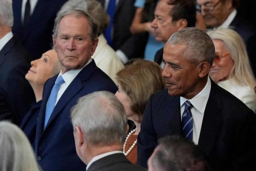 George W. Bush and Barack Obama are missing in action