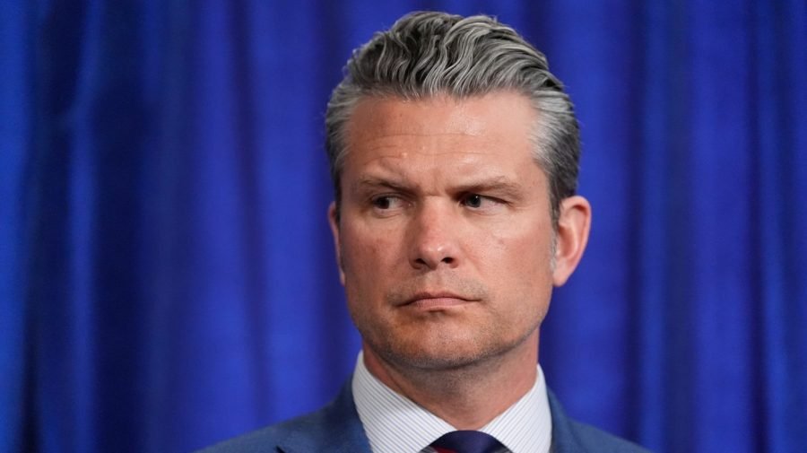 Hegseth records message for Turning Point USA halftime show