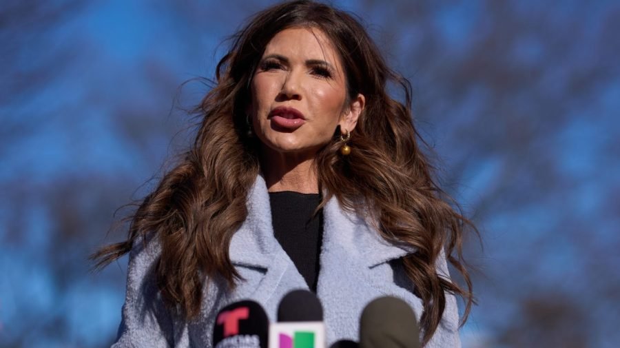 Watch live: Noem gives remarks on border wall amid mounting criticism of DHS