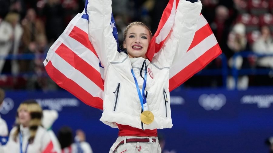 Olympian Amber Glenn settles copyright issue with Canadian artist