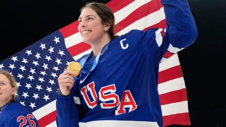 US women's hockey team captain: Trump joke 'distasteful'