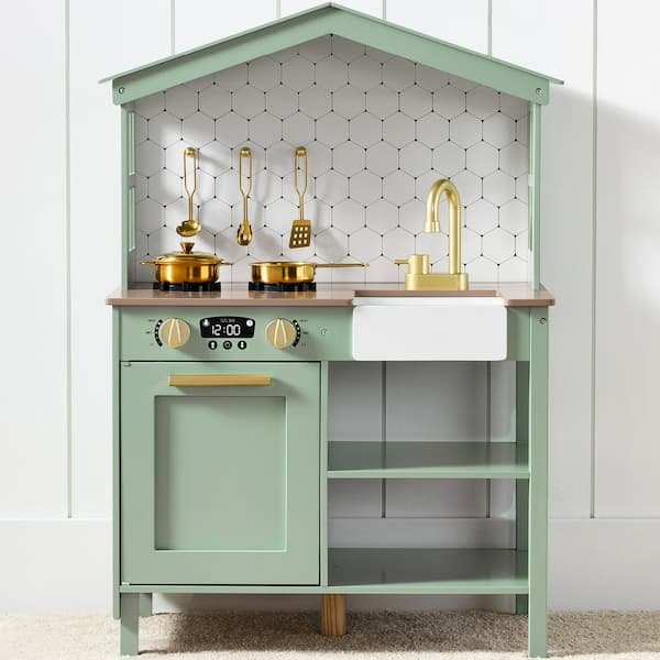 Pretend Play Wooden Farmhouse Kitchen Set only $49.98 shipped (Reg. $134)!