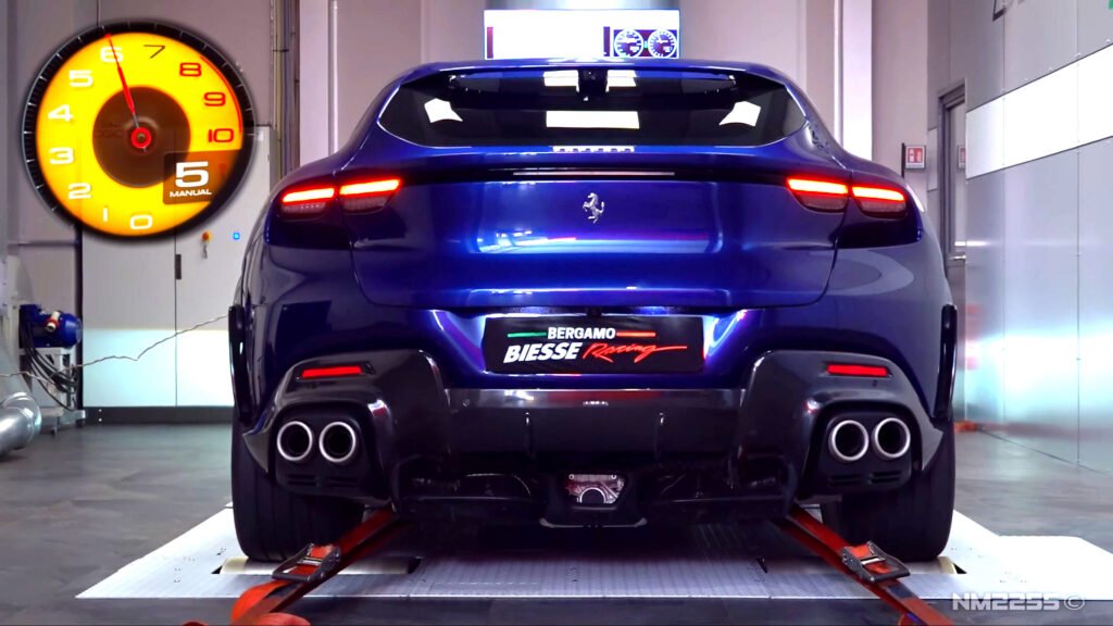Ferrari SUV Dyno Pull Proves The Old School V12 Has New Secrets