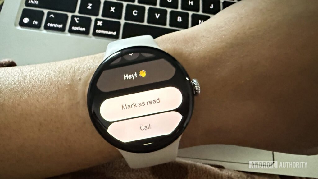 Wear OS notifications for Google Messages are getting a smart new trick