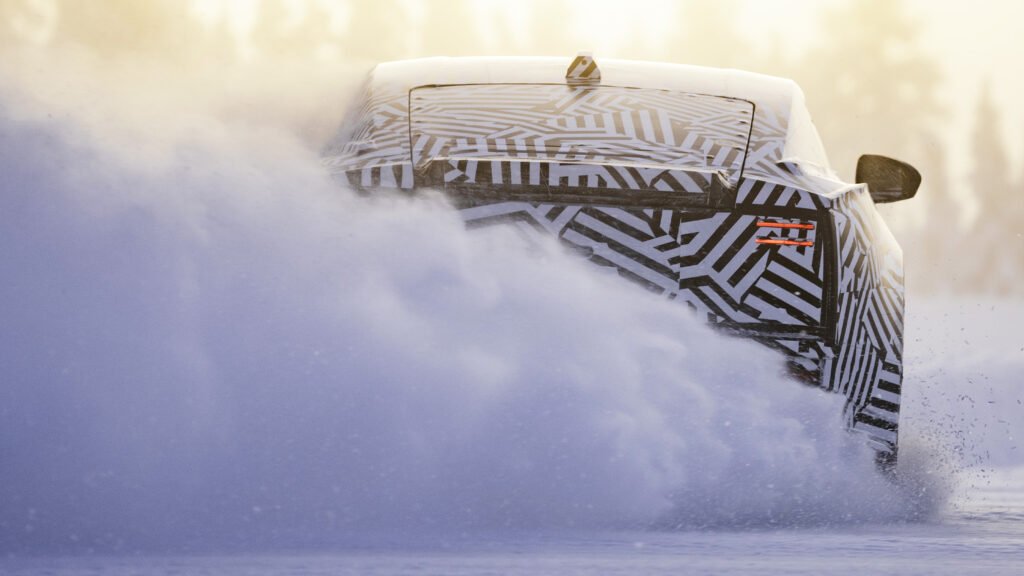 Jaguar’s New Electric GT Is Learning To Slide Before It Can Strut