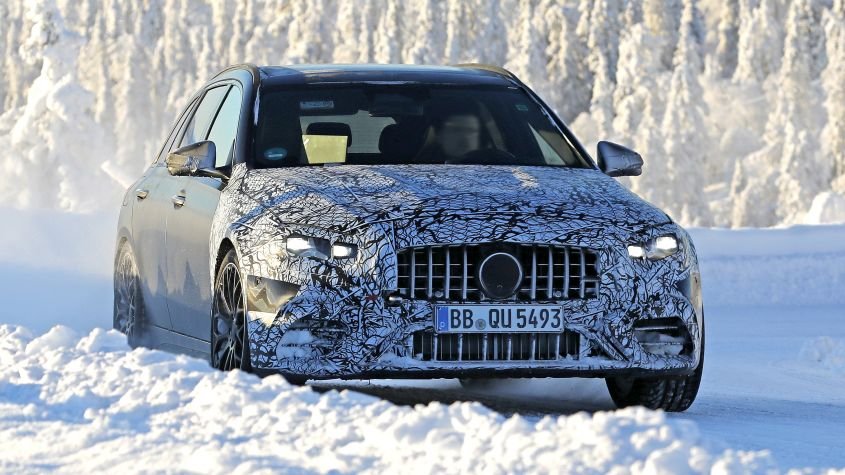 New Mercedes-AMG C 53 estate spied with straight-six power