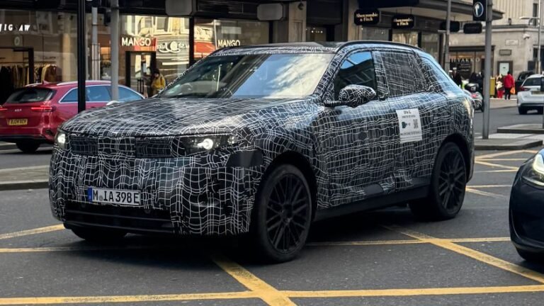 New 2026 BMW X5 spied in its natural habitat – London’s South Kensington