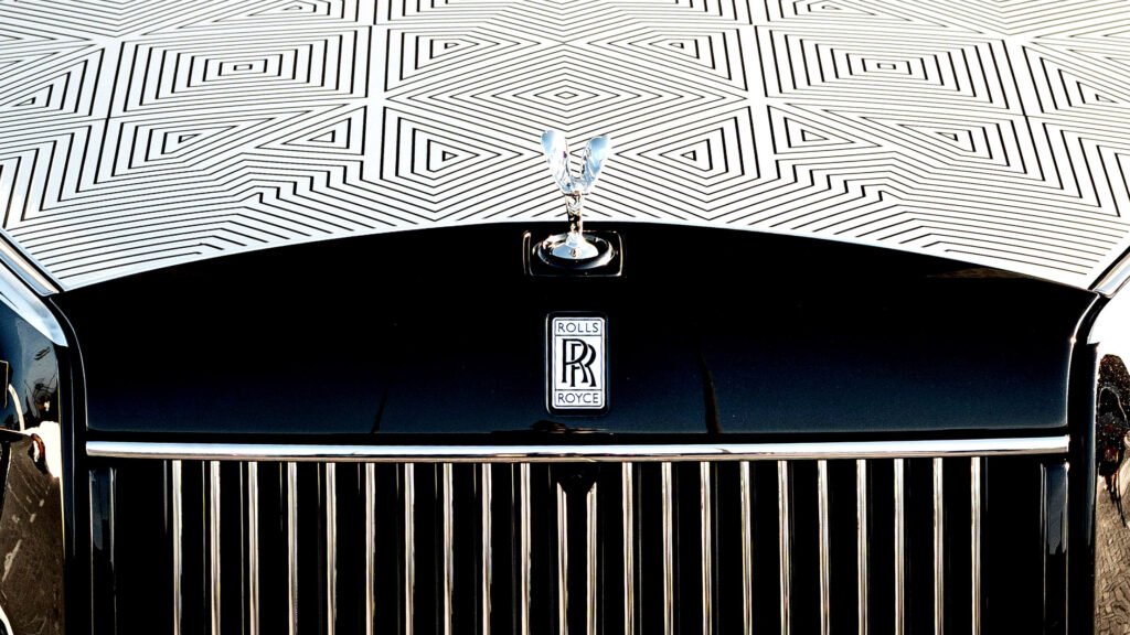 Only Rolls Would Carve A Hood With Lasers