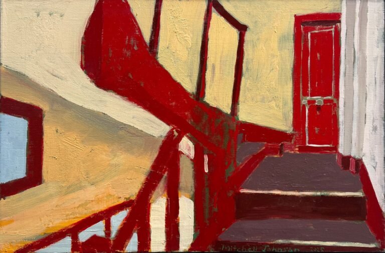 Mitchell Johnson’s Personal Color at Galerie Mercier in Paris