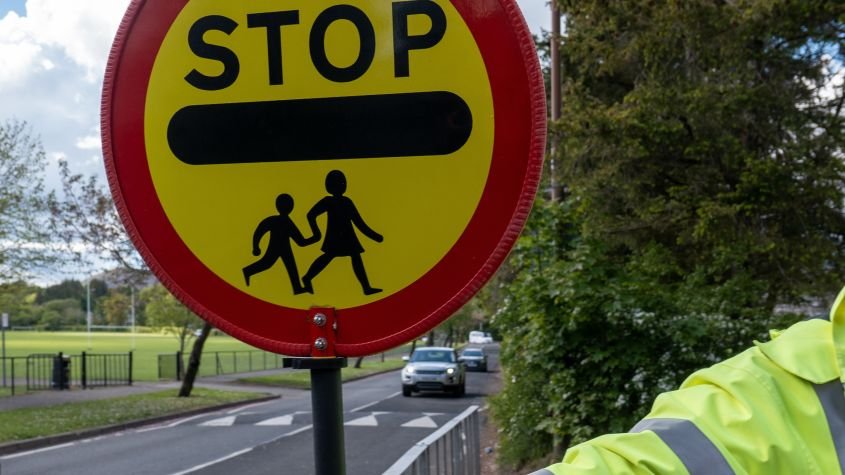 What is a school crossing?