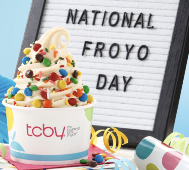 National Frozen Yogurt Day 2026 Deals