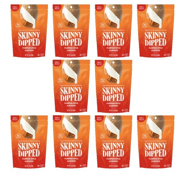 SkinnyDipped Almonds (10 bags) only $24.99 shipped!
