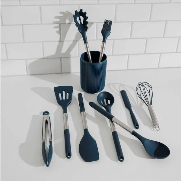Thyme & Table 10-Piece Silicone Kitchen Utensil Set only $16.79!