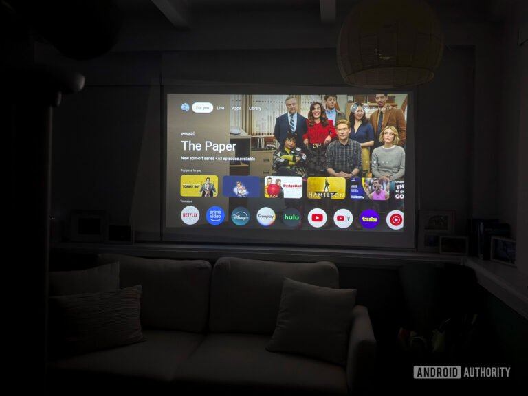 Swapping your TV for a projector may come with some surprises