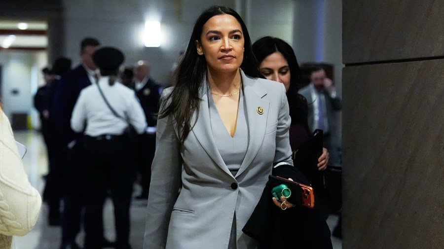 Ocasio-Cortez says she went to Munich 'not because I'm running for president'