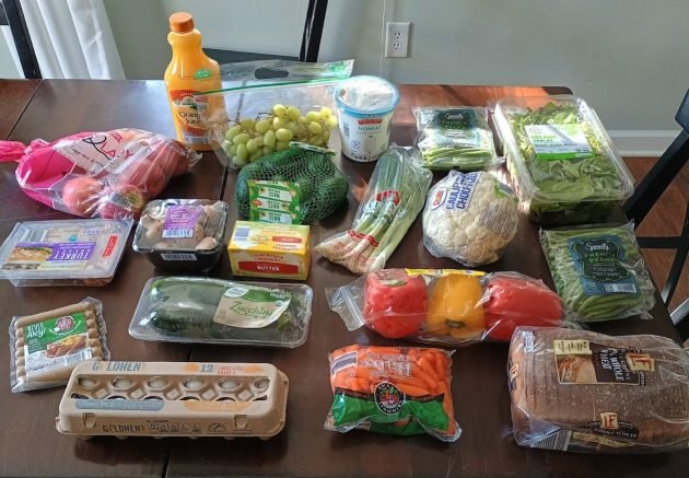 Brigette’s $89 Grocery Shopping Trip and Weekly Menu Plan for 4!