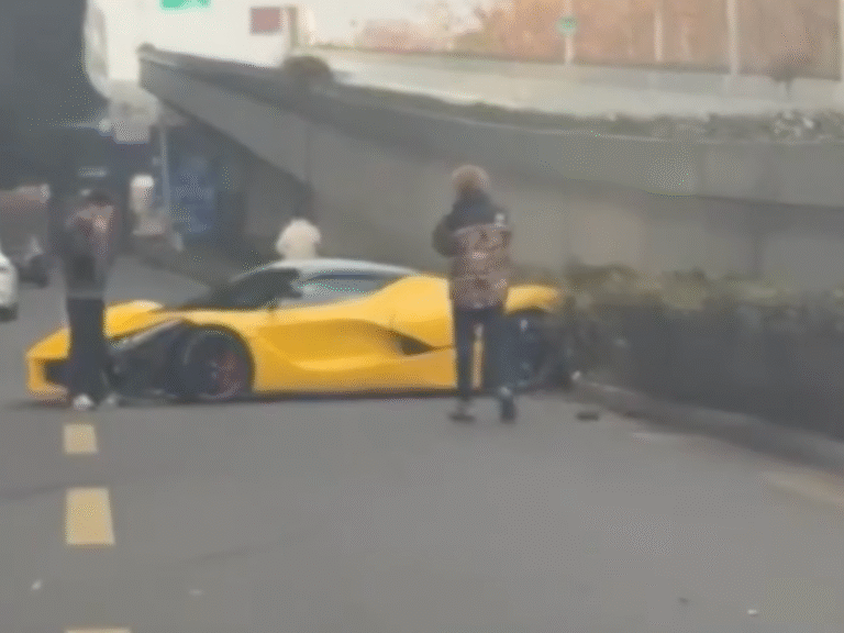 The Ferrari LaFerrari That Cost $1.4 Million to Repair Just Crashed Again