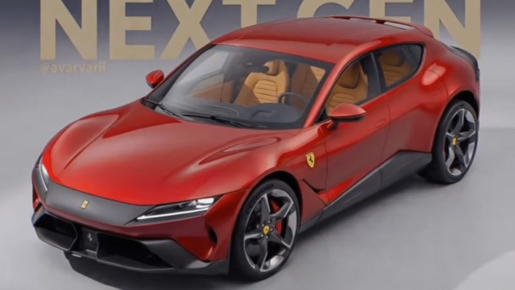 Ferrari’s First EV Exterior Could Be Unlike Any Current Model