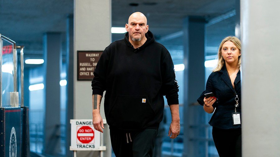 Fetterman only Senate Democrat to vote to keep Homeland Security funded
