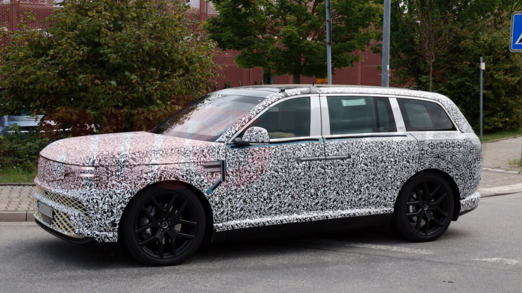 Genesis GV90 Spied With Rolls-Royce–Style Coach Doors Intact