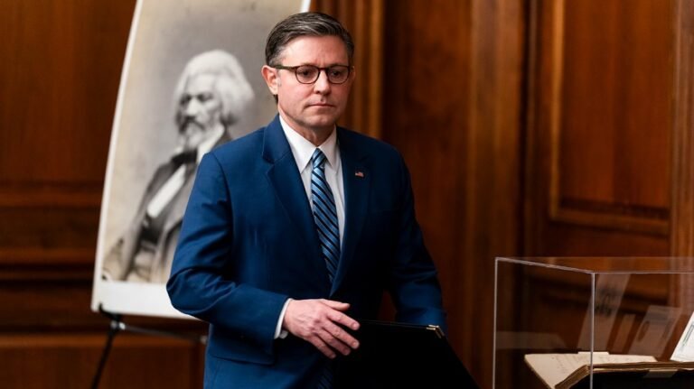 Johnson says Congress, admin will 'determine the best path forward' after SCOTUS tariff ruling