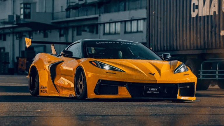 The Corvette C8 Is Now a Liberty Walk Supercar—and Japan Is Loving It
