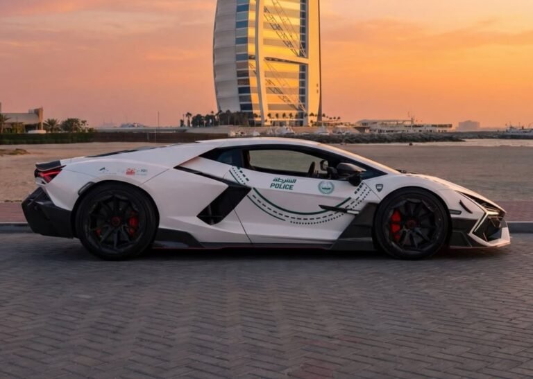 Dubai Police Add a Mansory Lamborghini Revuelto to Their Supercar Fleet