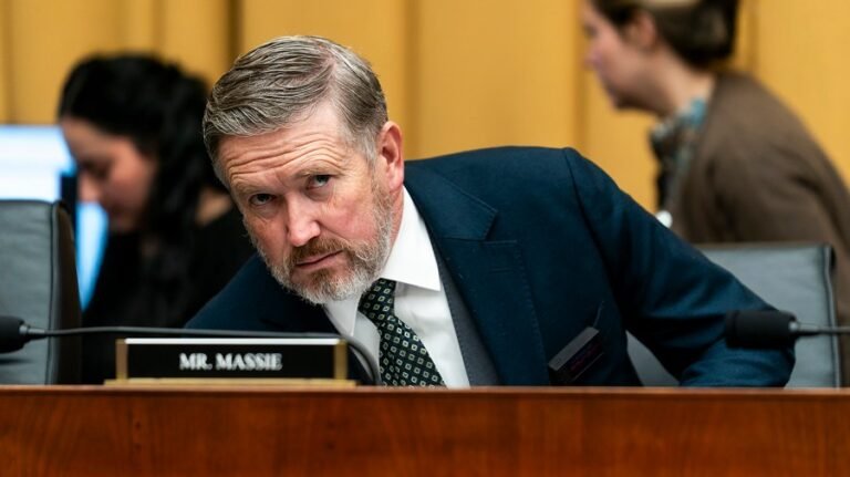 Massie calls on Lutnick to resign over alleged Epstein ties