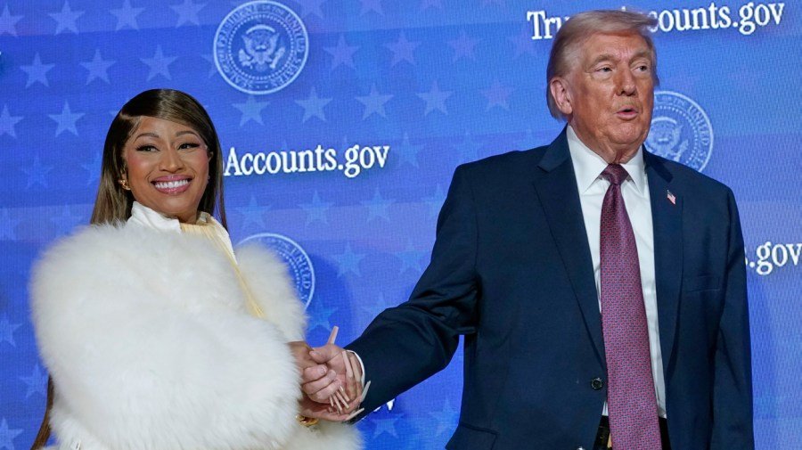Nicki Minaj, Bessent team up in TikTok video promoting Trump Accounts