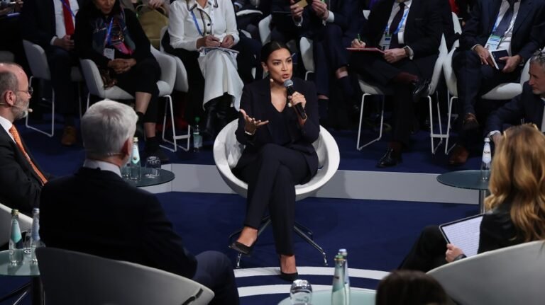 Ocasio-Cortez's Munich appearance draws mixed response from Democrats