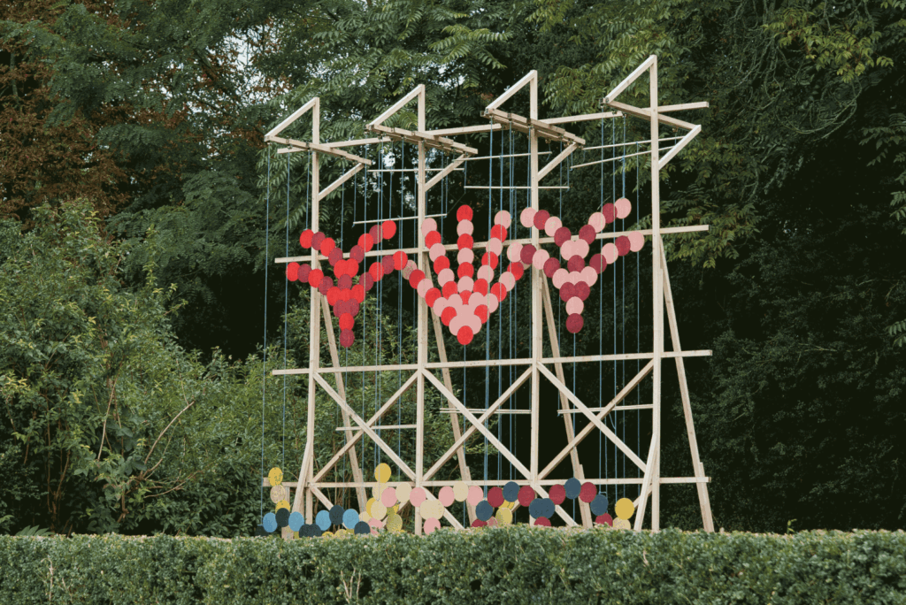 Playful Patterns Emerge from Kinetic Systems in Pinaffo & Pluvinage’s Vibrant Installations