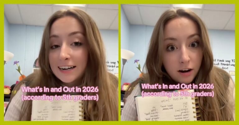 This Teacher Broke Down What's "In" And "Out" According To Tweens