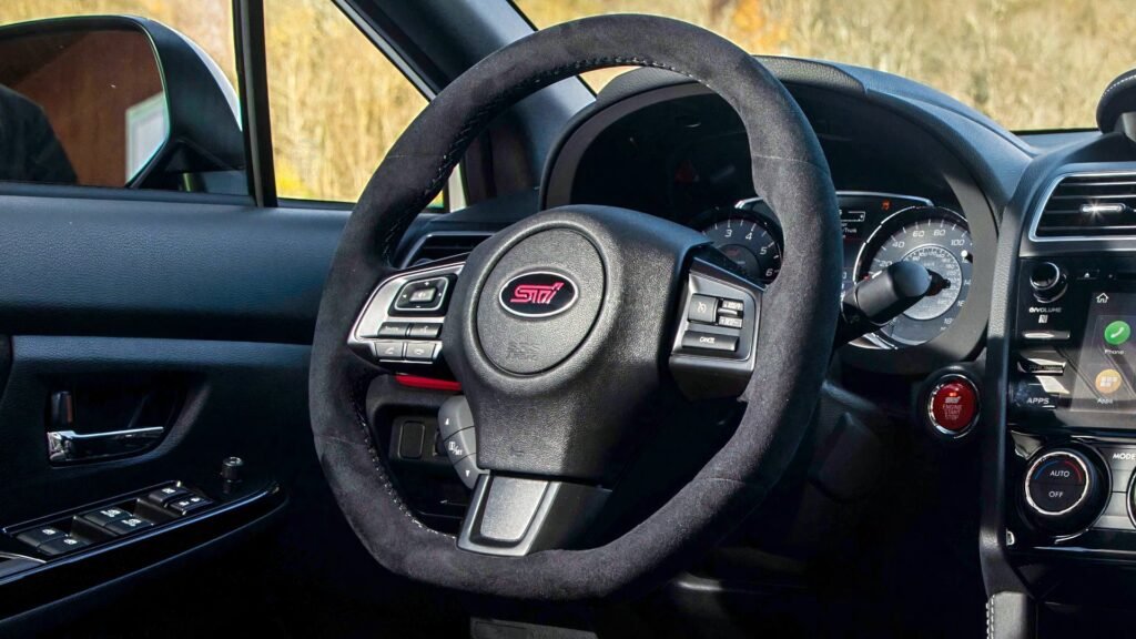 The Last Sports Sedan with Hydraulic Steering: 2021 Subaru WRX STI