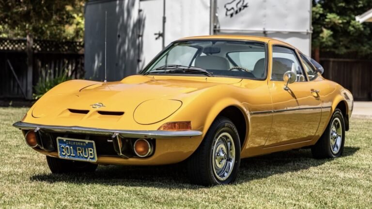 Opel GT: Chevrolet Corvette's European Cousin