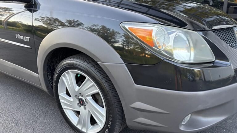 Pontiac Vibe: The Toyota-Built Car That Shared DNA With a British Sports Car