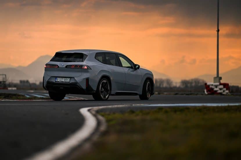 BMW Romania Tests iX3 Real-World Range. Track Laps Included
