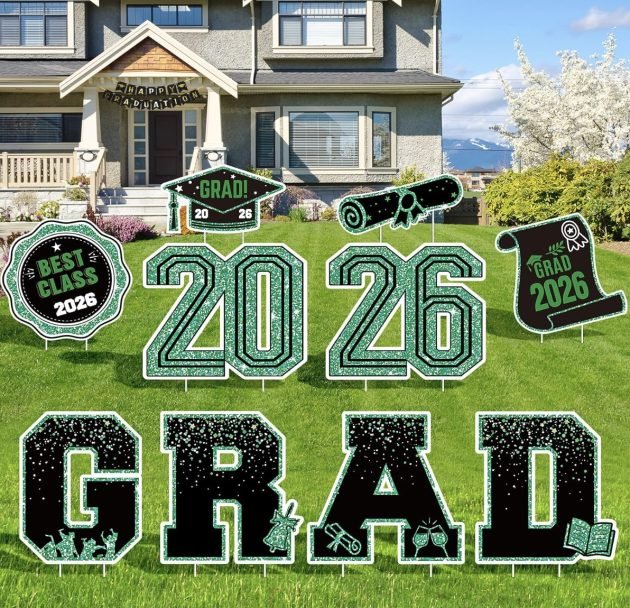 Graduation Decoration Yard Signs only $12.99!