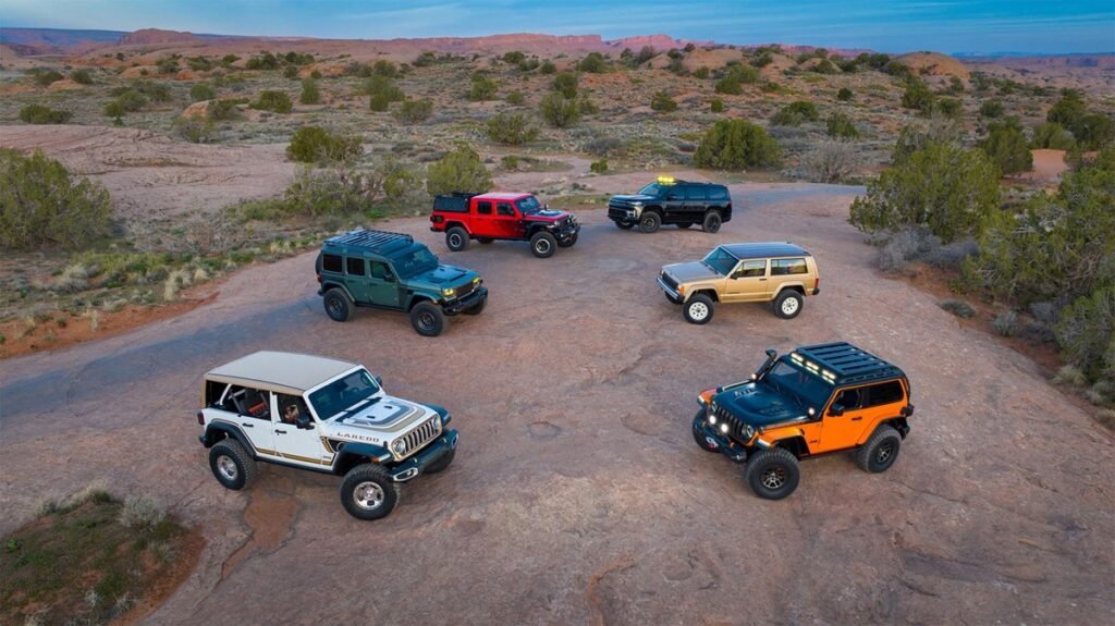 Jeep Reveals Six Wild Concepts With Retro Cherokee and V8 Wrangler