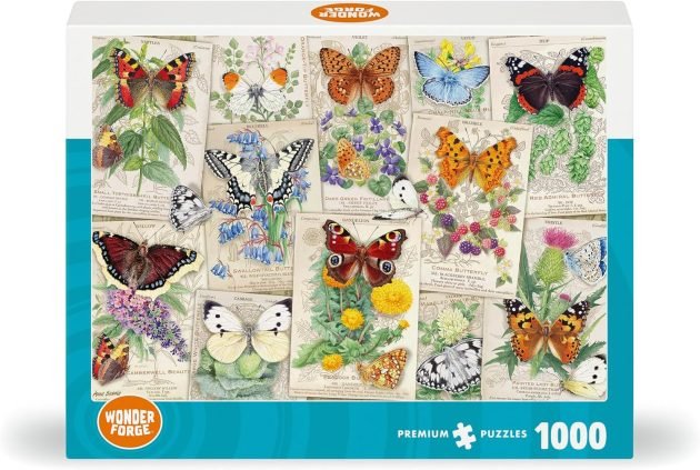 Butterfly Jigsaw Puzzle (1,000 Piece) only $4.52!