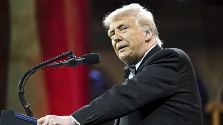 Watch live: Trump addresses House Republicans at annual NRCC dinner