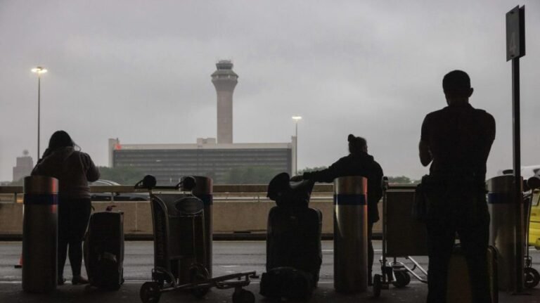 Newark flights halted after control tower evacuated
