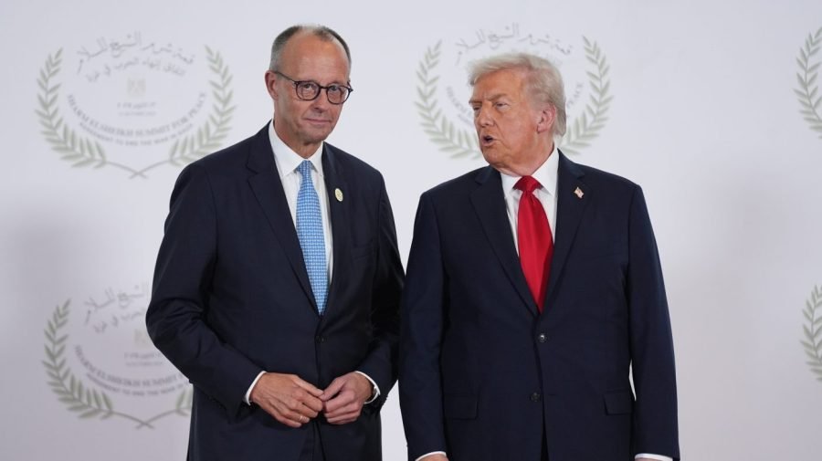Watch live: Trump, German chancellor give remarks amid Iran conflict