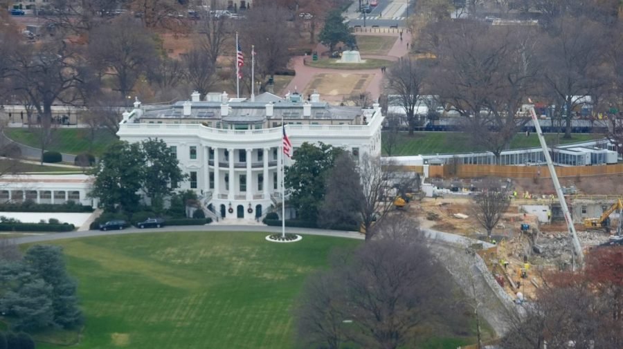 Trump: Military 'building a massive complex' under new White House ballroom